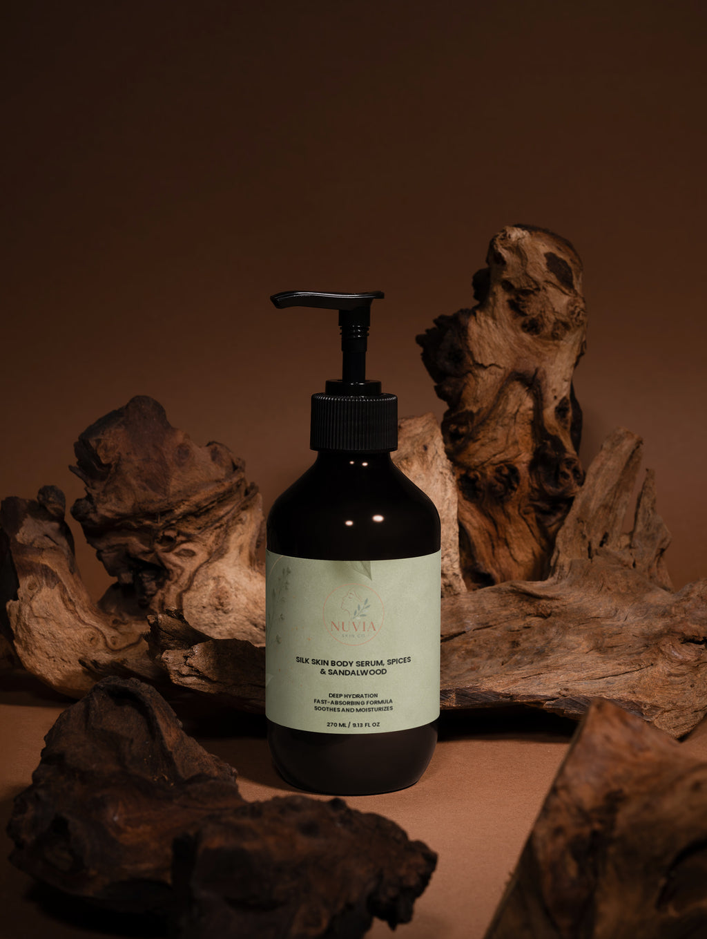 Silk Skin Body Serum, Spices & Sandalwood