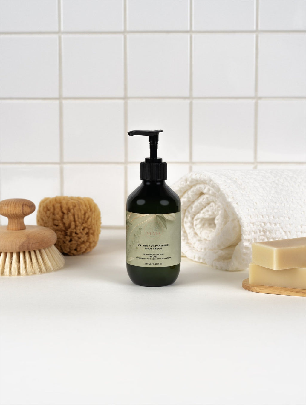 5% Urea + 2% Panthenol Body Cream - Nuvia Skin Co.