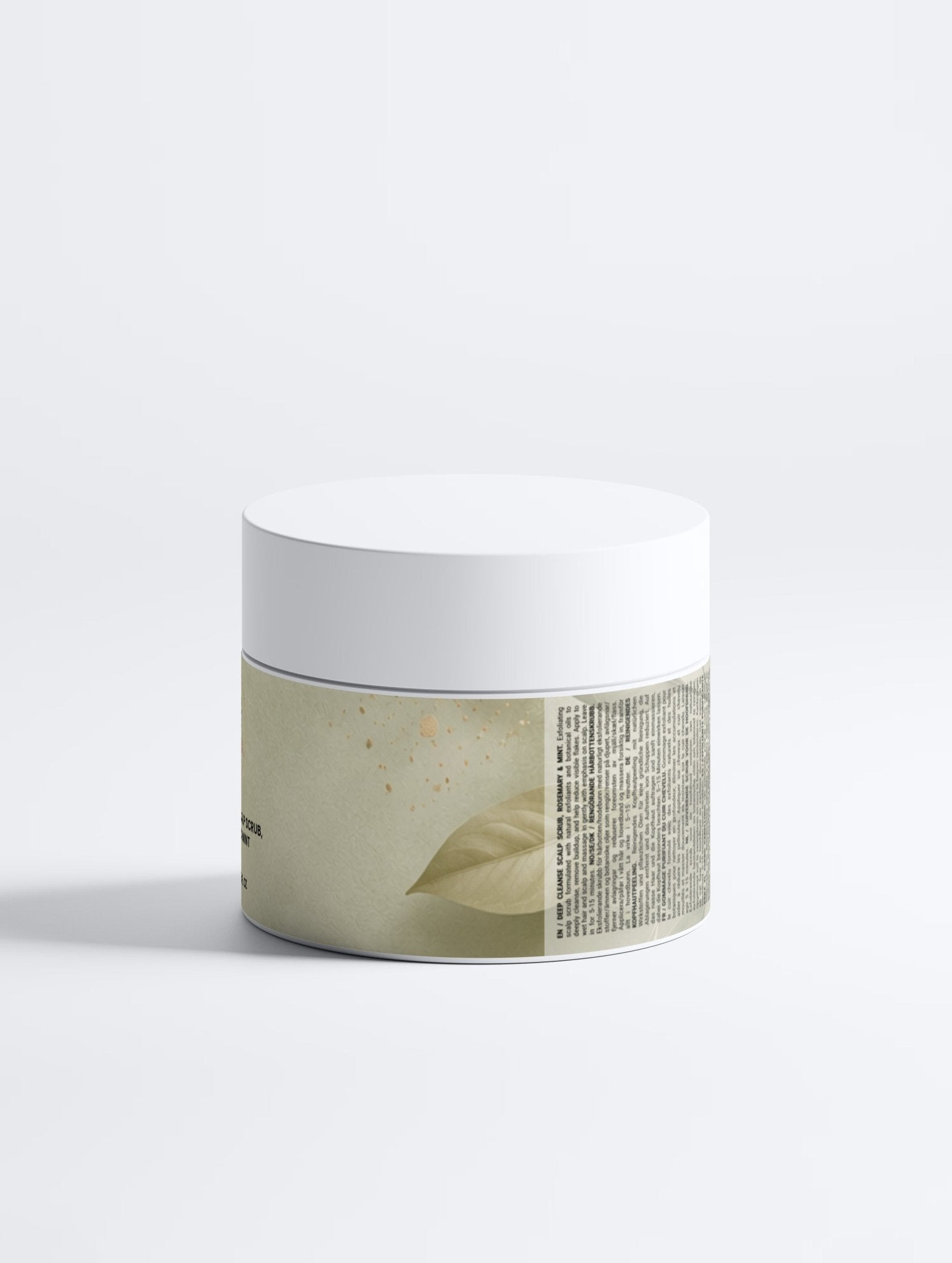 Deep Cleanse Scalp Scrub, Rosemary & Mint - Nuvia Skin Co.