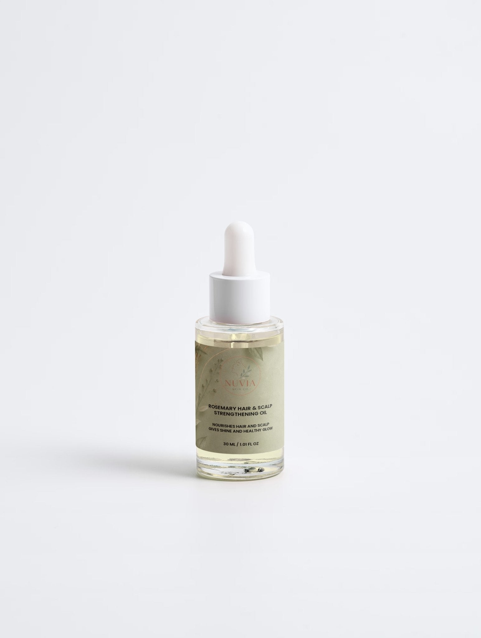 Rosemary Hair & Scalp Strengthening Oil - Nuvia Skin Co.