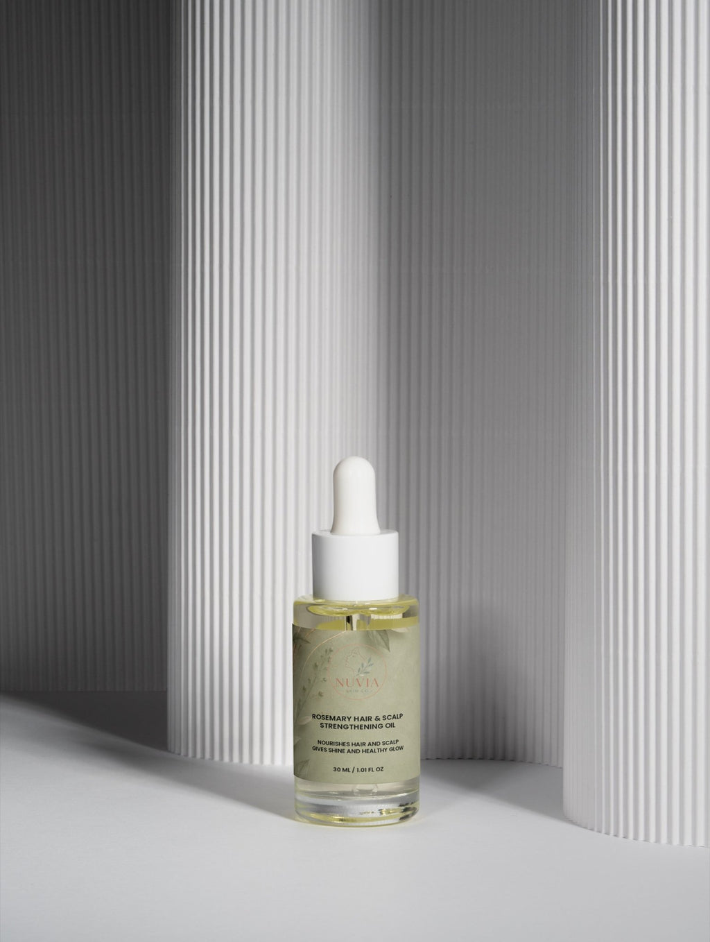 Rosemary Hair & Scalp Strengthening Oil - Nuvia Skin Co.