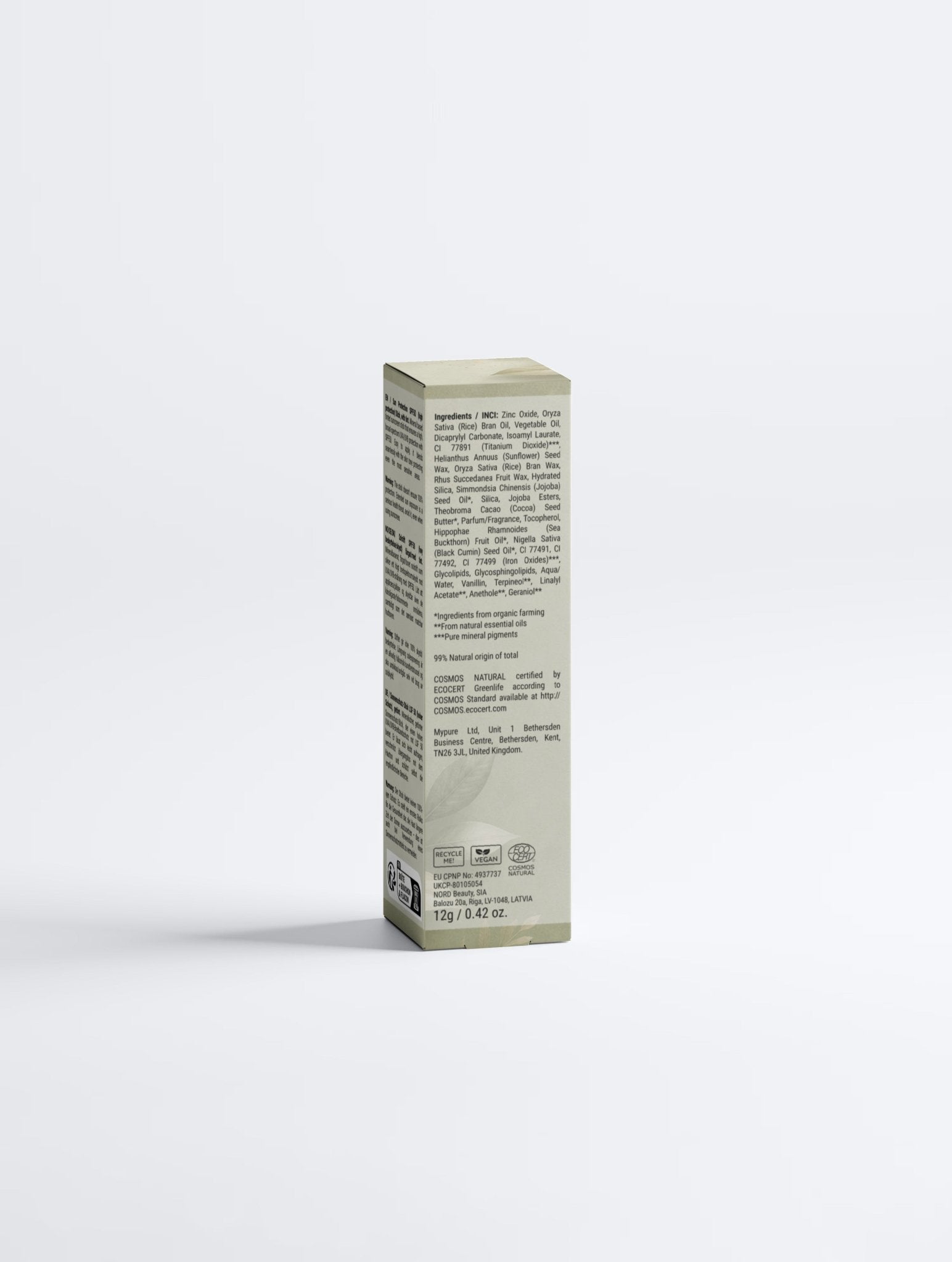 Sun Protection SPF50 Stick, with tint - Nuvia Skin Co.