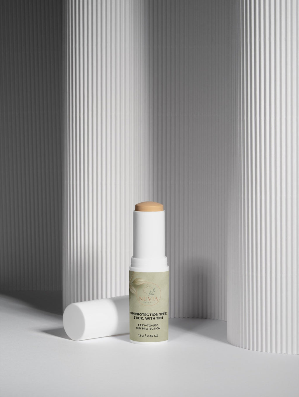 Sun Protection SPF50 Stick, with tint - Nuvia Skin Co.